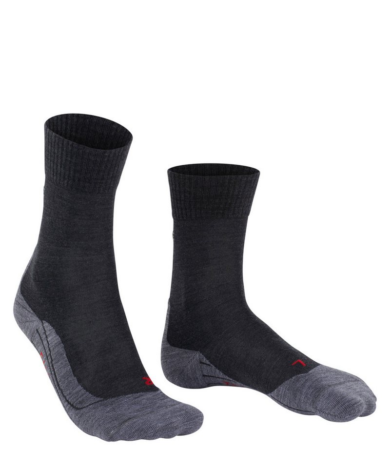 FALKE Wandersocken TK5 Wander mit anatomischer Passform, aus Wolle und Funktionsmaterial