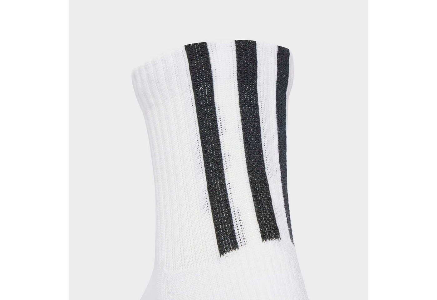 adidas Originals Sportsocken 3S 1/4 SOCKS 3P für sportive Aktivitäten und Laufen, 3-Streifen auf der Rückseite Bild 2