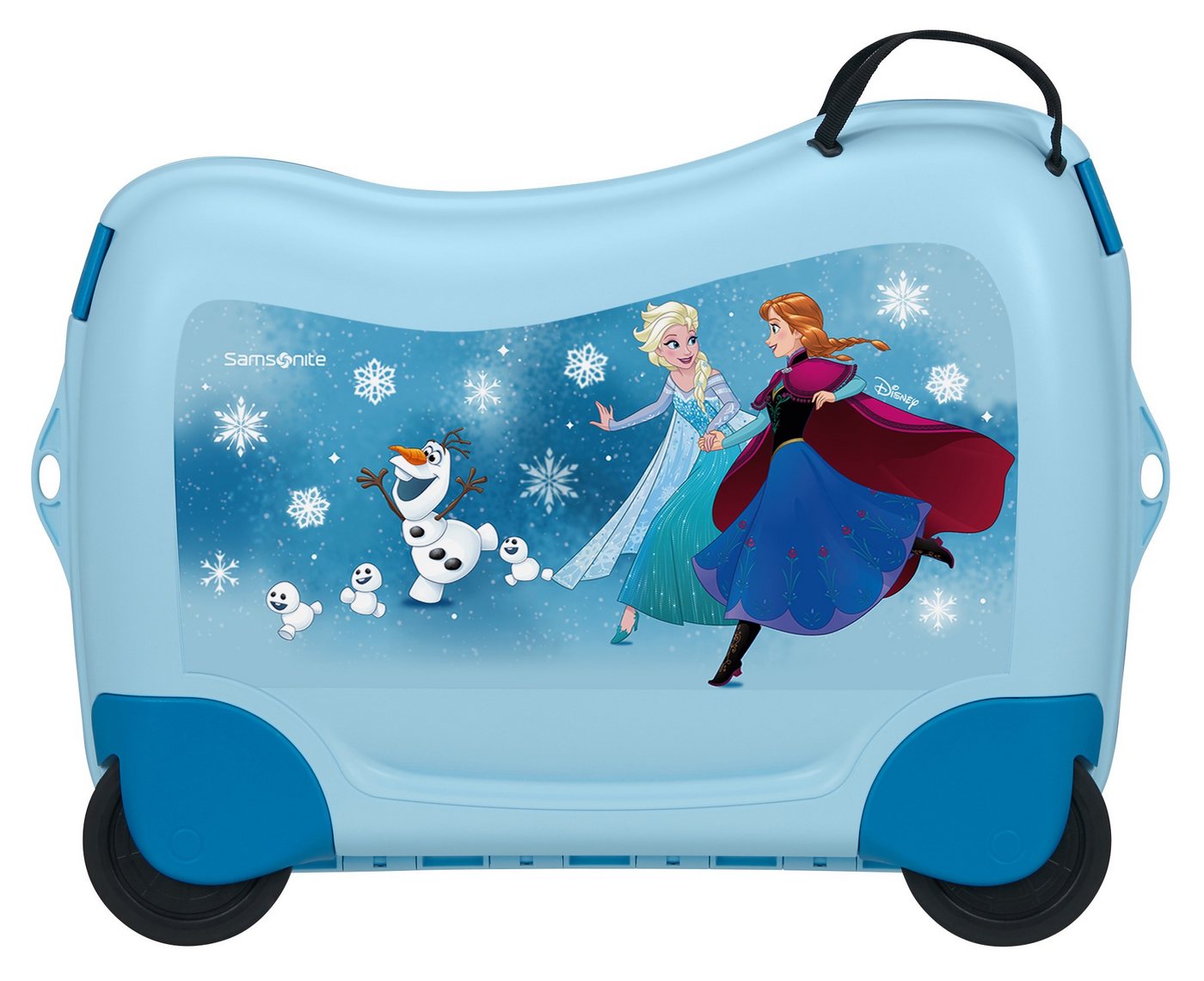 Samsonite Kinderkoffer DREAM2GO DISNEY, 4 Rollen, mit geräumigem Hauptfach, mit Kreuzspannbändern, mit Haltegurt außen Bild 5