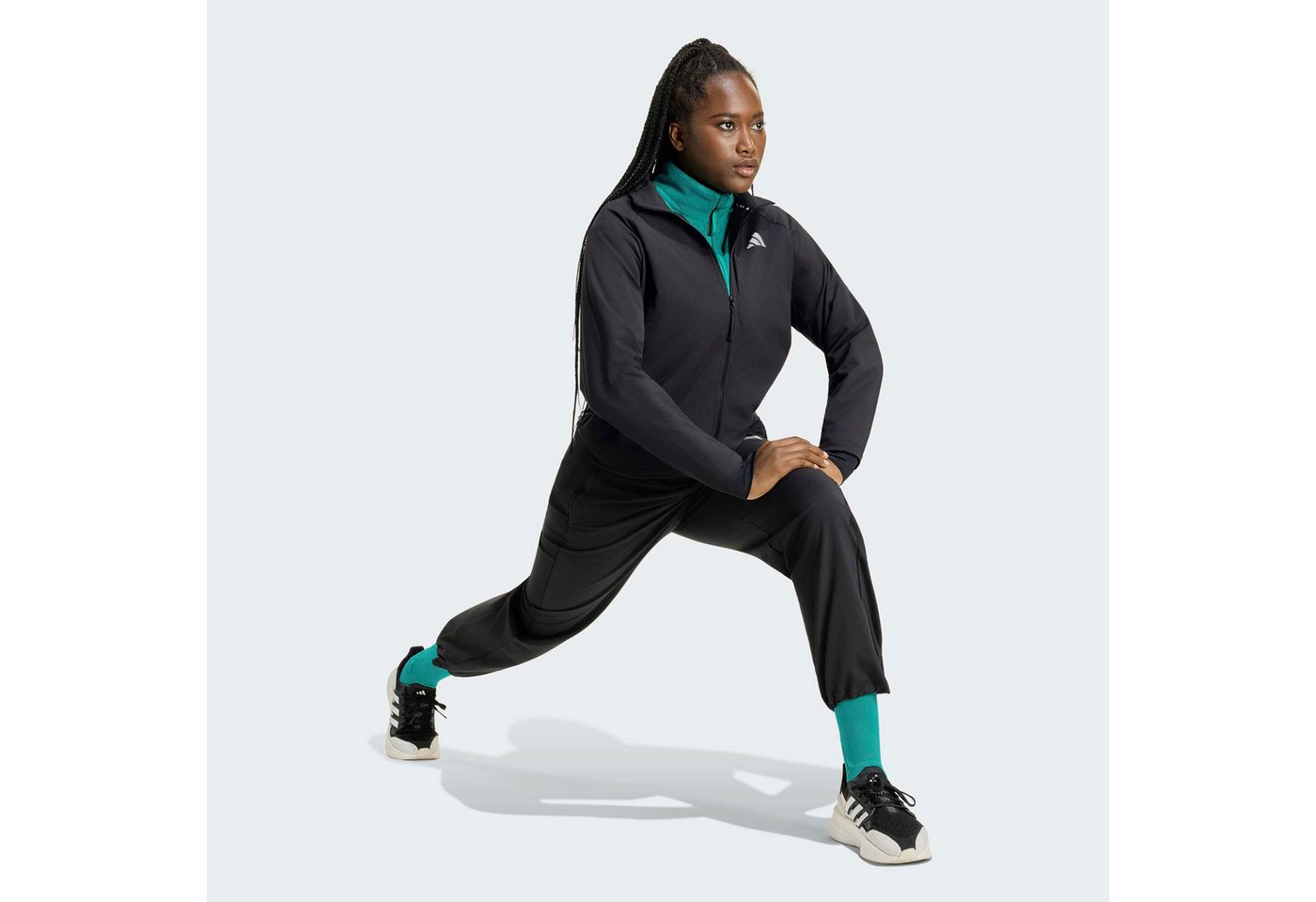 adidas Performance Laufjacke ADI365 W JK W Laufjacke für Erwachsene, sportlicher Stil Bild 2