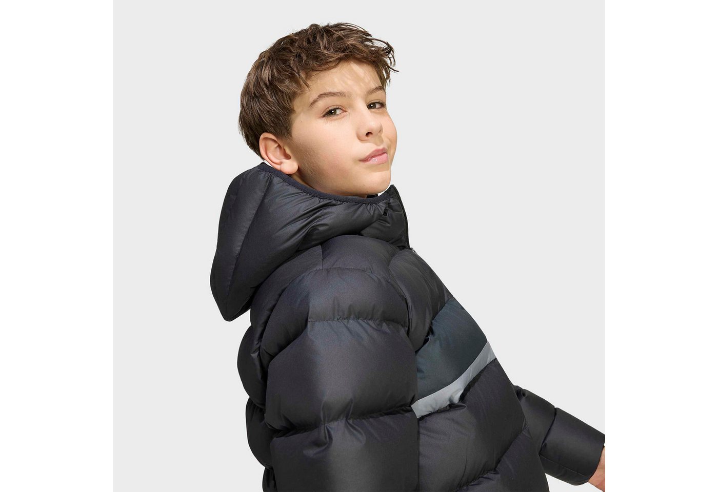 adidas Originals Outdoorjacke PUFFER BLOCKING Outdoorjacke für Kinder, mit Reißverschluss, sportlicher Stil Bild 4