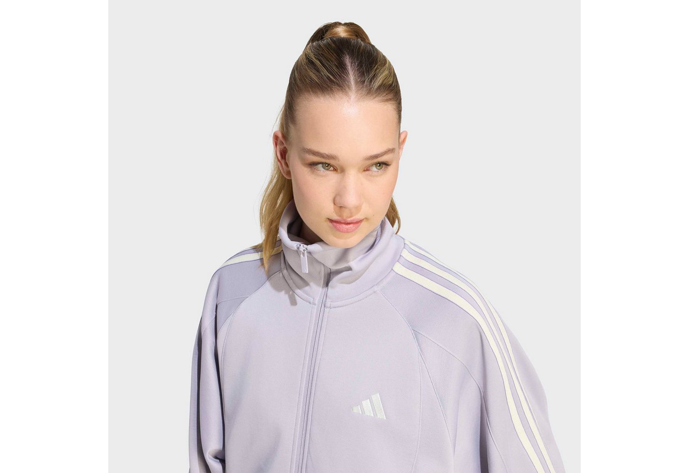 adidas Sportswear Trainingsjacke STADIUM PIQUE LOOSE FIT TRACK sportlicher Stil, für Freizeit und Sport Bild 5