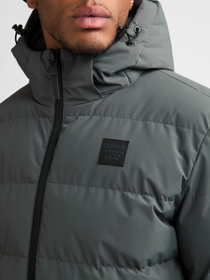 Petrol Industries Outdoorjacke mit Kapuze, mit hohem Stehkragen Bild 2