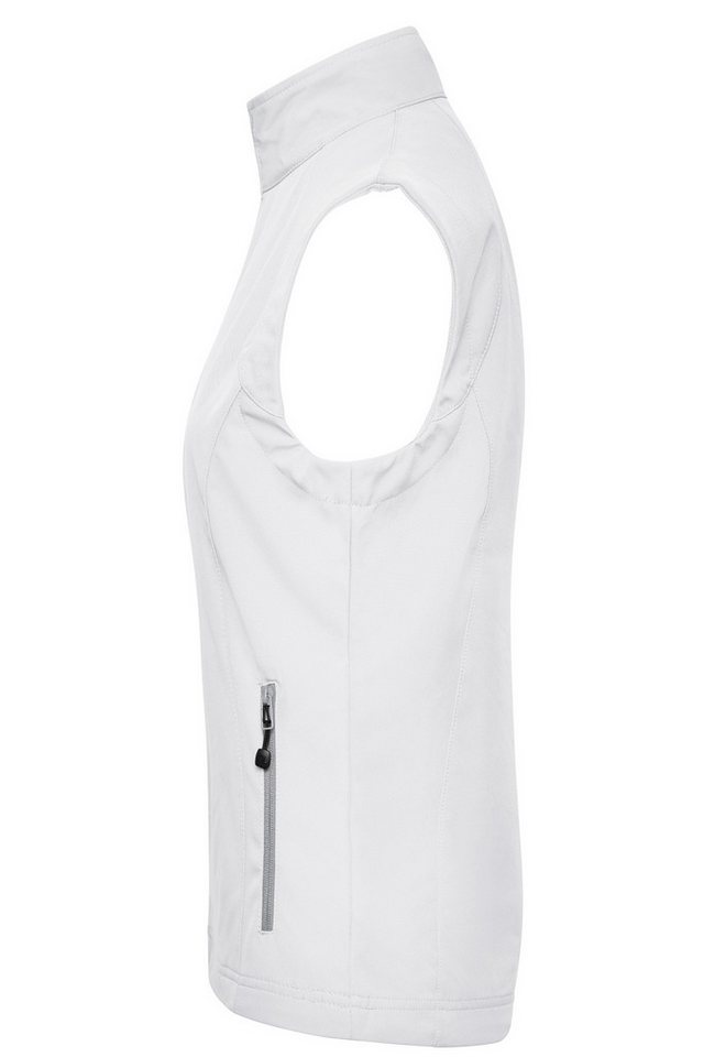 James & Nicholson Softshellweste Taillierte Damen Weste aus elastischem Softshell JN1023 elastischer Saum mit Kordelregulierung Bild 2