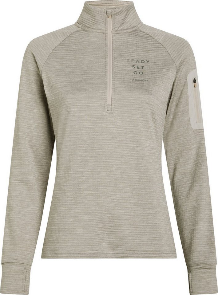 Energetics Laufshirt Da.-Langarmshirt Wilona W MELANGE/GREY LIGHT/G Bild 2