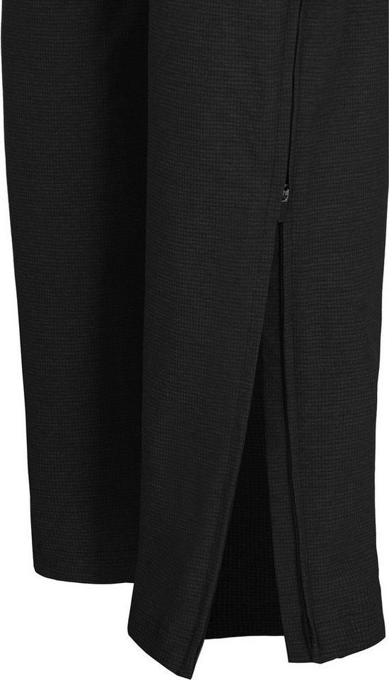 Bergson Outdoorhose PORI Doppel Zipp-Off mit T-ZIPP Damen Wanderhose, robust elastisch, Langgrößen, schwarz Bild 4