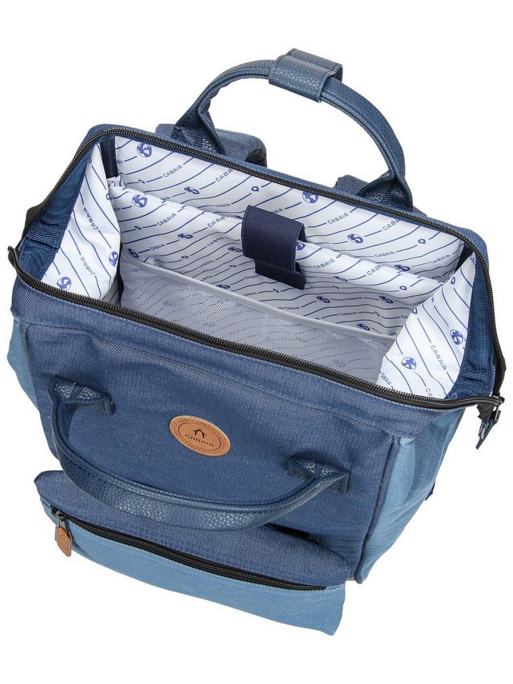 CABAIA Rucksack Adventurer Denim Medium Bild 3