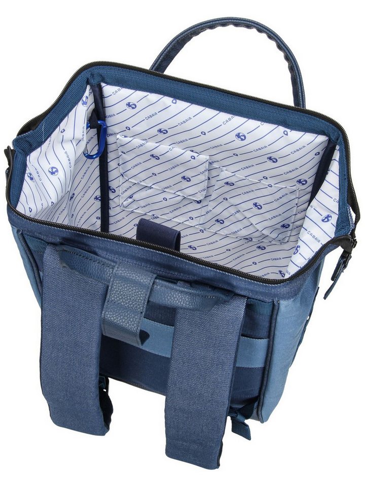 CABAIA Rucksack Adventurer Denim Medium Bild 4