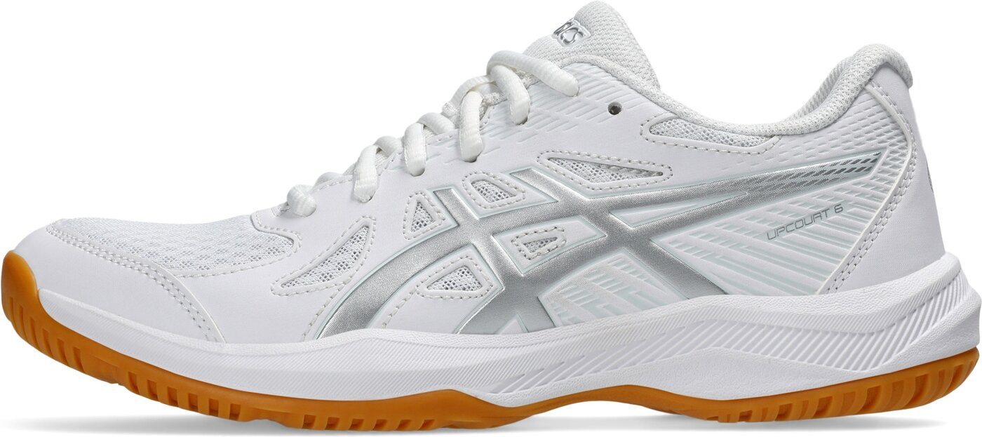 Asics UPCOURT 6 WHITE/WHITE Indoorschuh Bild 3