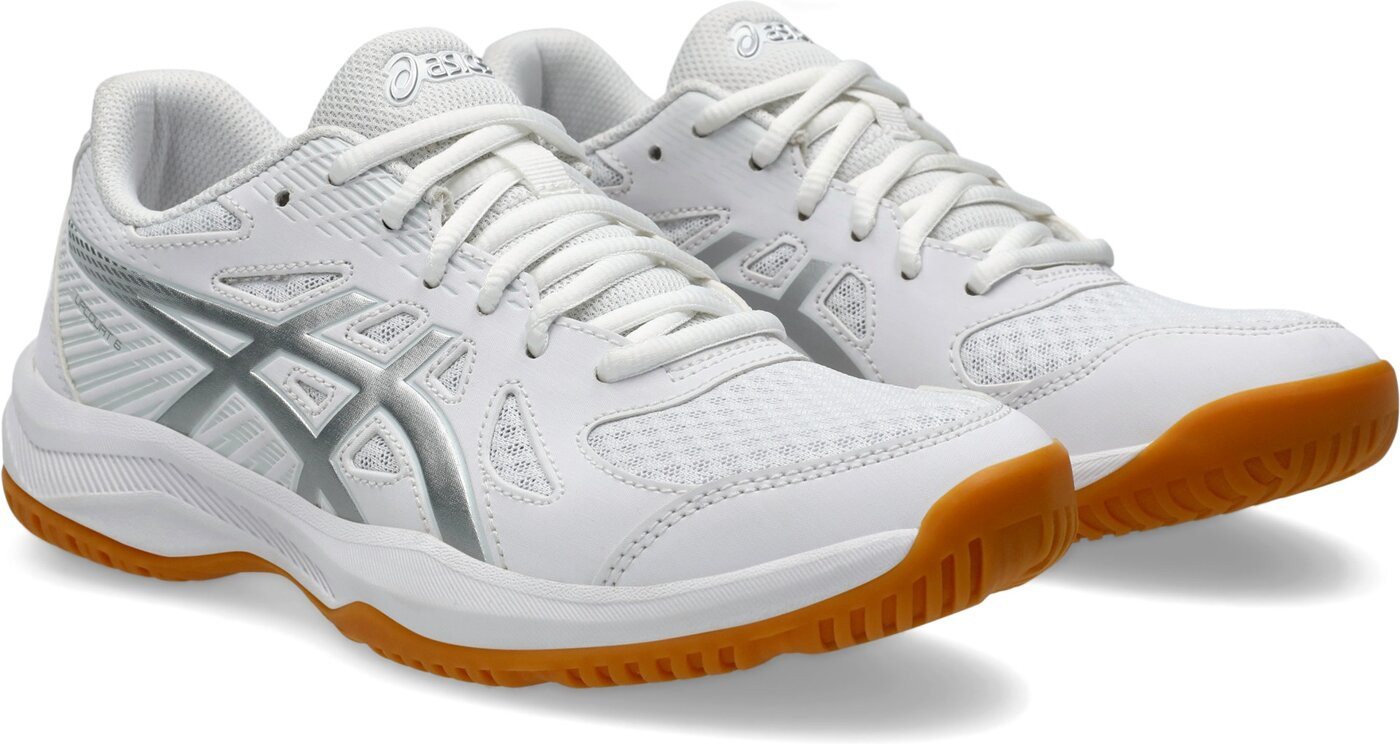 Asics UPCOURT 6 WHITE/WHITE Indoorschuh Bild 5
