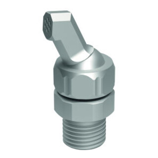PIRANHACLAMP Kühlmitteldüse HighPressure abgewinkelt 60° Gewinde M10X1