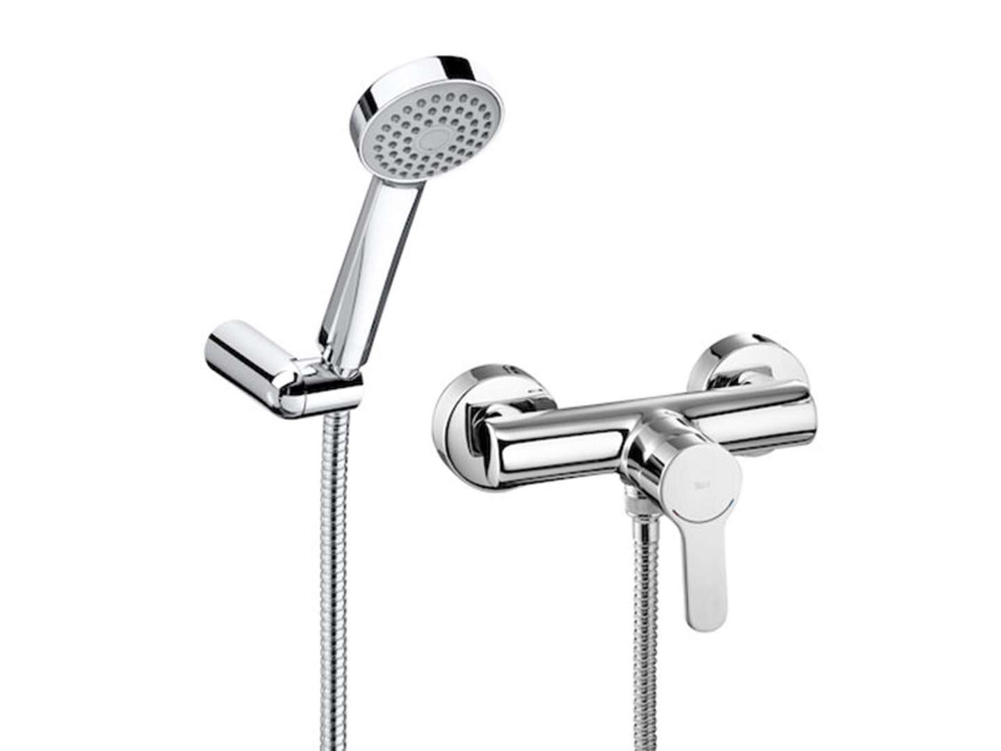 Roca L20 - Brauseset Mit Armatur, 1 Strahl, Verchromt A5a2009c02