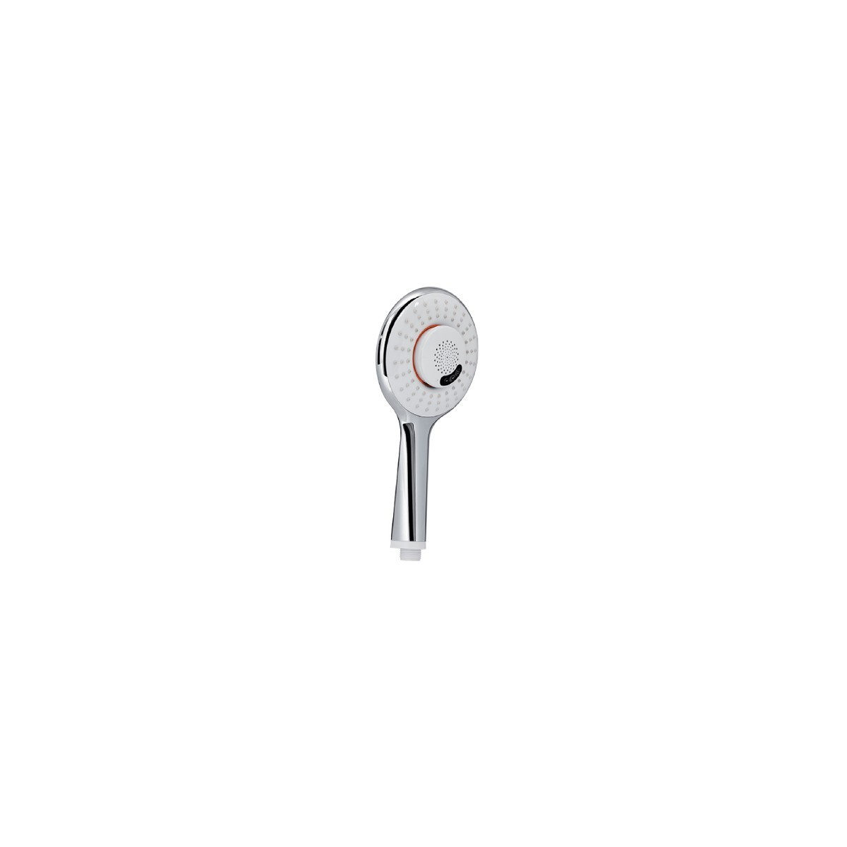 Gedy Music Duschkopf Mit Bluetooth Lautsprecher, Ø12,5 Cm, 125 X 40 X 255 Mm