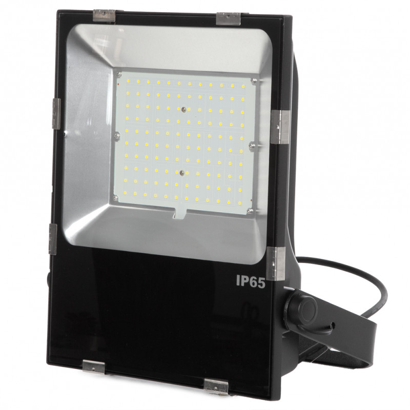 Greenice - Led-flutlicht 100w 16000lm 4200ºk Pro Smd3030 Ip65 Dimmbar 100.000h [1916-ns-hvfl100w-cp-w]
