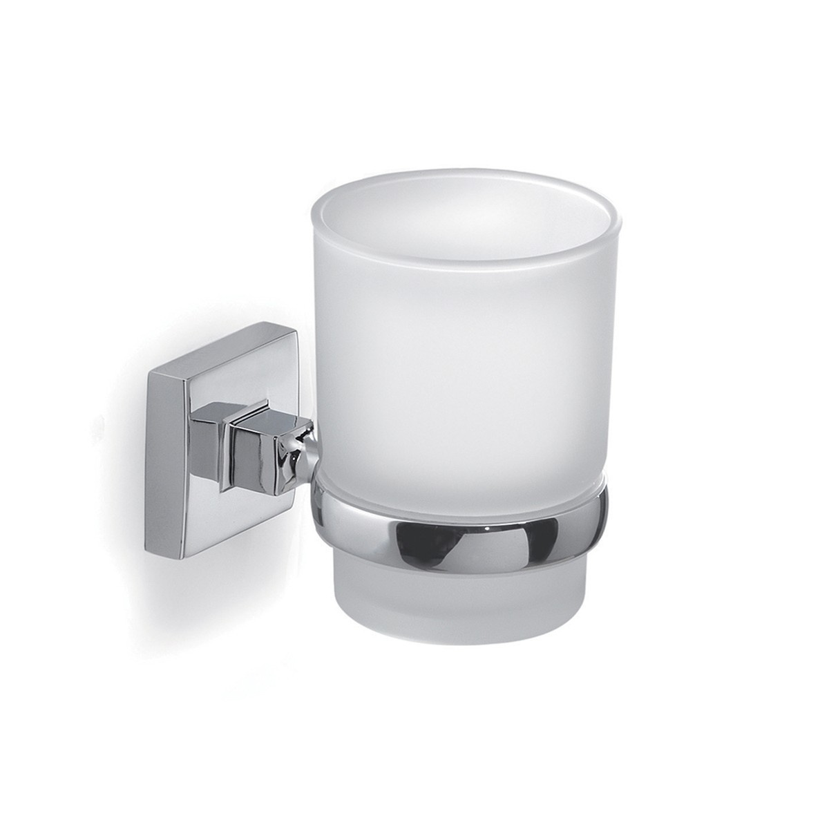 Gedy Olimpo Portaspazzolini Chrom 6,7 × 10,2 × 9,5 Cm