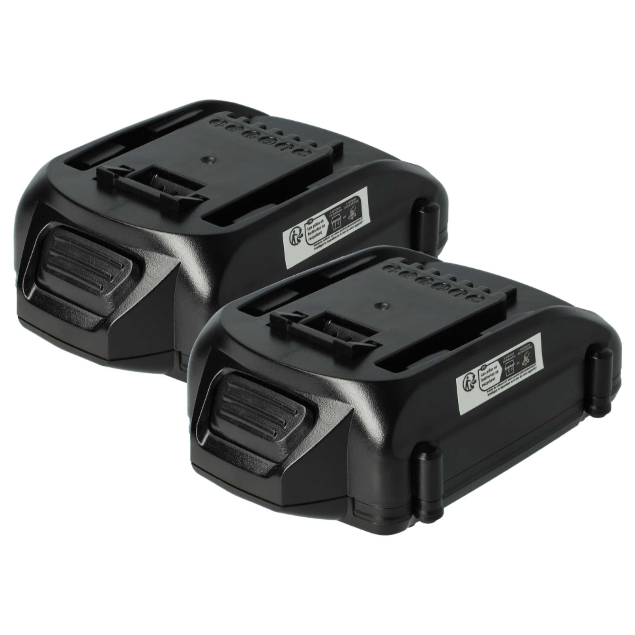 Vhbw 2x Akku Kompatibel Mit Worx Landroid S Wr130e, S300 Wr130e Werkzeug (2000 Mah, Li-ion, 18 V)