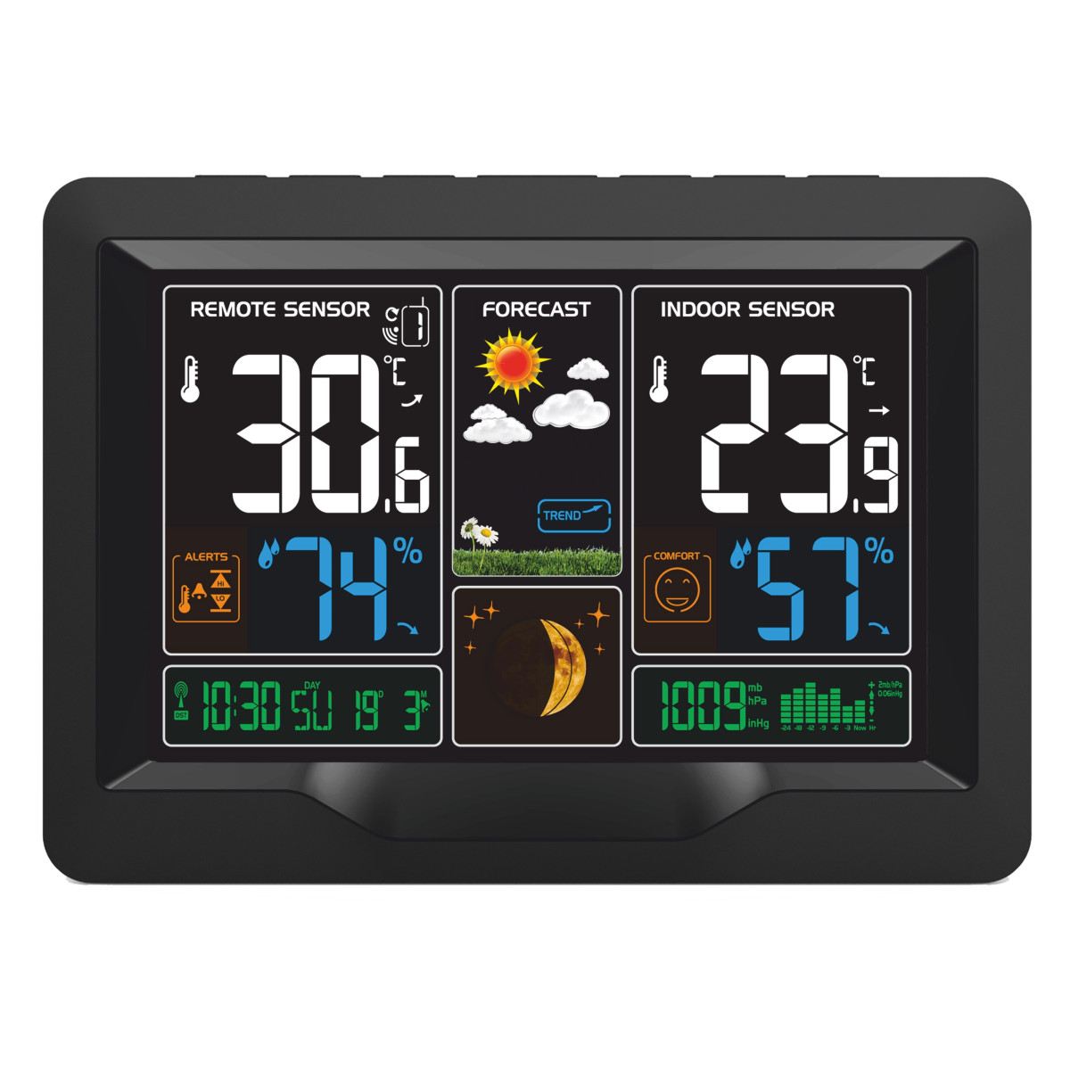 Terdens Mars Drahtlose Wetterstation Elektronisches Thermometer