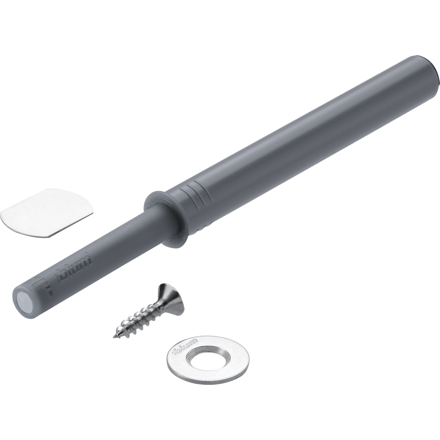 Blum Tip-on Für Türen 956a1004 Langversion Mit Magnet , Grau