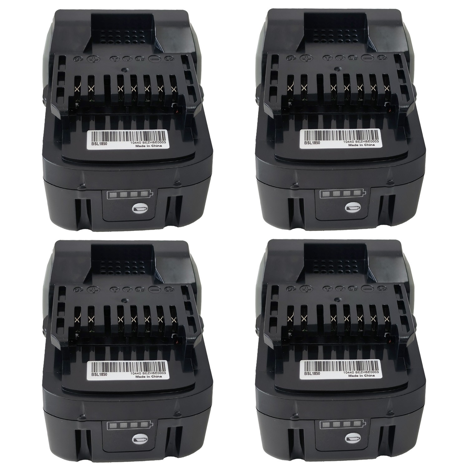 4x Bsl1850 Akku Für Hitachi / Hikoki 18 V 5,0ah Bsl1830 Bsl 1815 Bsl1815x Bsl1815s Bsl1830c Bsl 1830 Bsl 1850 330139 330557 339782