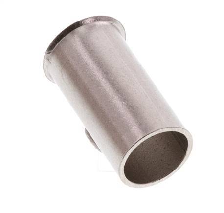 10x8mm Edelstahl-Verstärkungsring Bild 3