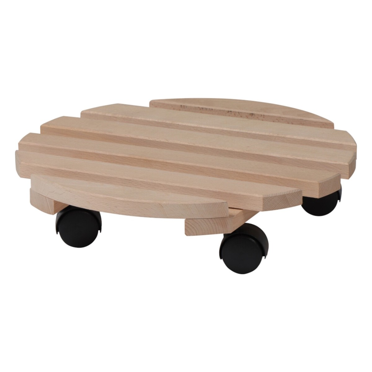 Siena Garden Holz-rolluntersetzer Buche Rund - Ø 35 Cm