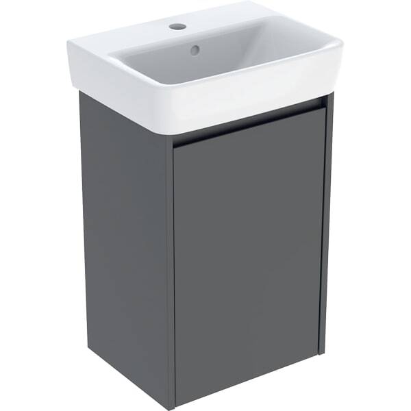 Geberit Renova Plan Set Handwaschbecken Mit Unterschrank, Eine