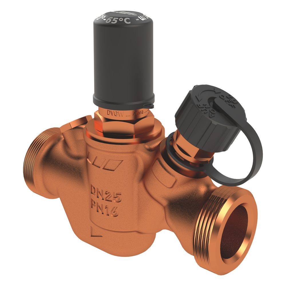 Kemper Multi-therm Automatisches Regulierventil Lf-ausführung, 50-65 Grad C, Dn 15 Ag, Pn 16, Rotguss, Figur 141 0g Lf