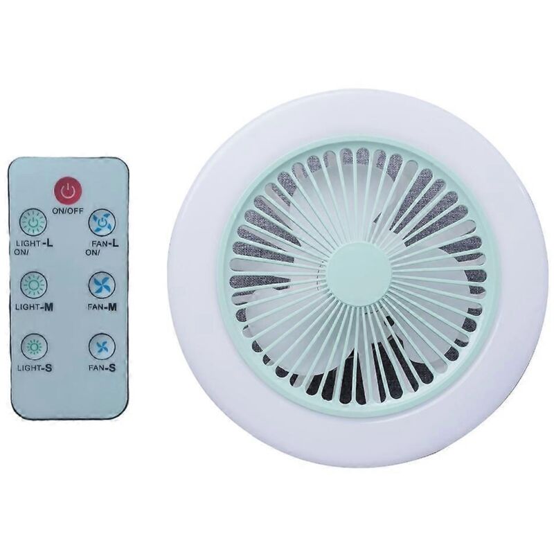 Wiederaufladbarer Deckenventilator Mit Led-licht, 2800 Mah, 3 Geschwindigkeitsstufen, Ideal Für Camping Und Outdoor-aktivitäten.