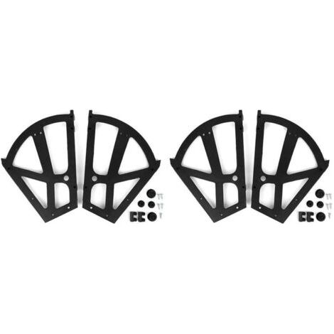 Bunthaus 4-teiliges Set Scharniere Für Schuhschränke, Scharniere Für Schuhschubladen Und -schränke, Klappplatten, Drehgestelle, Ersatzteile