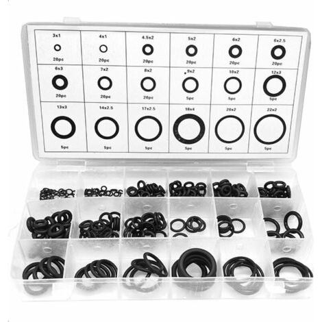 Bunthaus O-ring-sortiment, Dichtungsring, Universal-o-ringe, 225 Stück