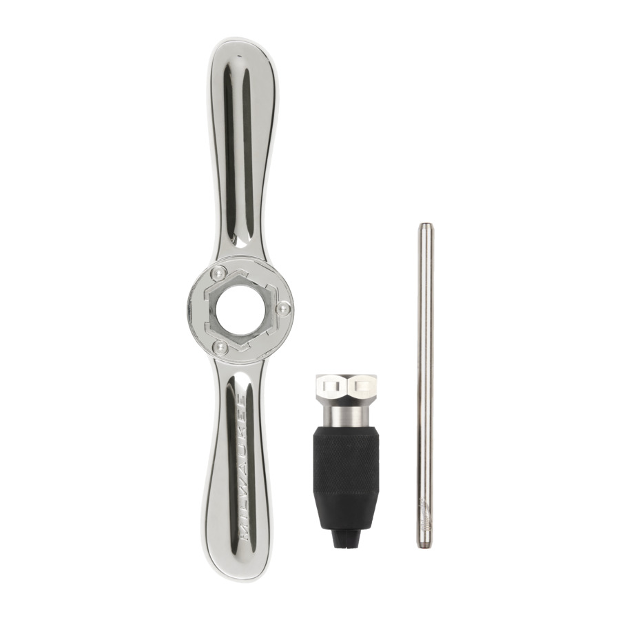Milwaukee 2-in-1 Hex-lok Gewindeschneidset, T-knauf Und Spannzange