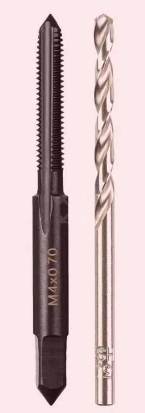 M4-0,7 Mm Gewindebohrer Und Milwaukee-bohrer