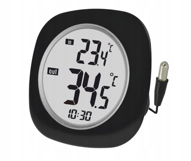 Terdens Externes Und Internes Elektronisches Thermometer