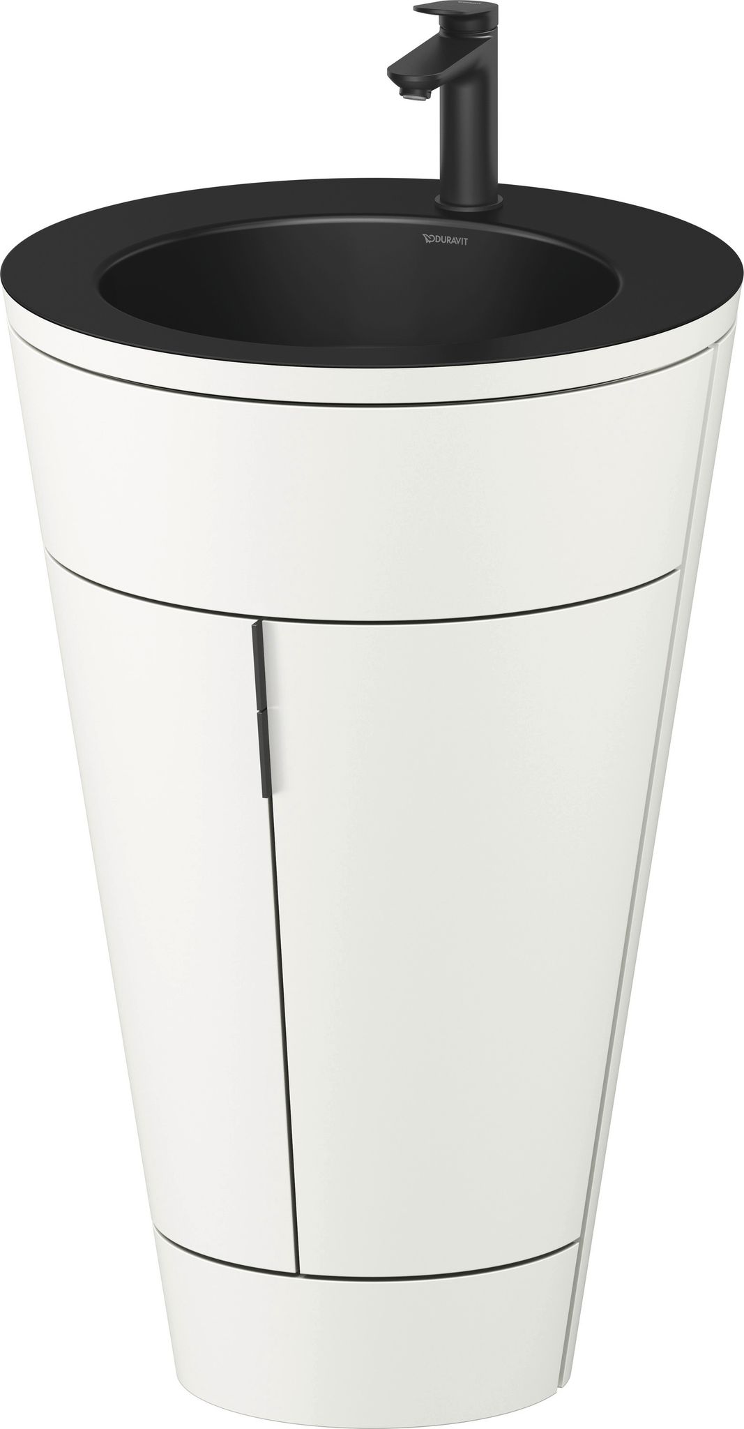 Duravit Starck 1 C-bonded Set Freistehend, Rund, 560x864x605mm,