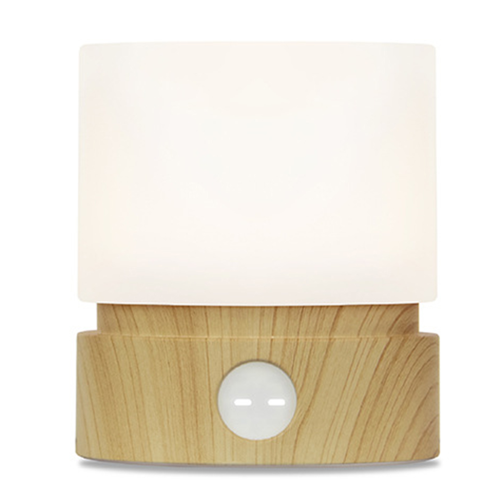 Veilleuse Cylindrique À Intensité Variable, Lampe D'Ambiance Respirante, Rechargeable Par Usb, Lampe De Chevet Ou De Bureau Pour L'Alimentation