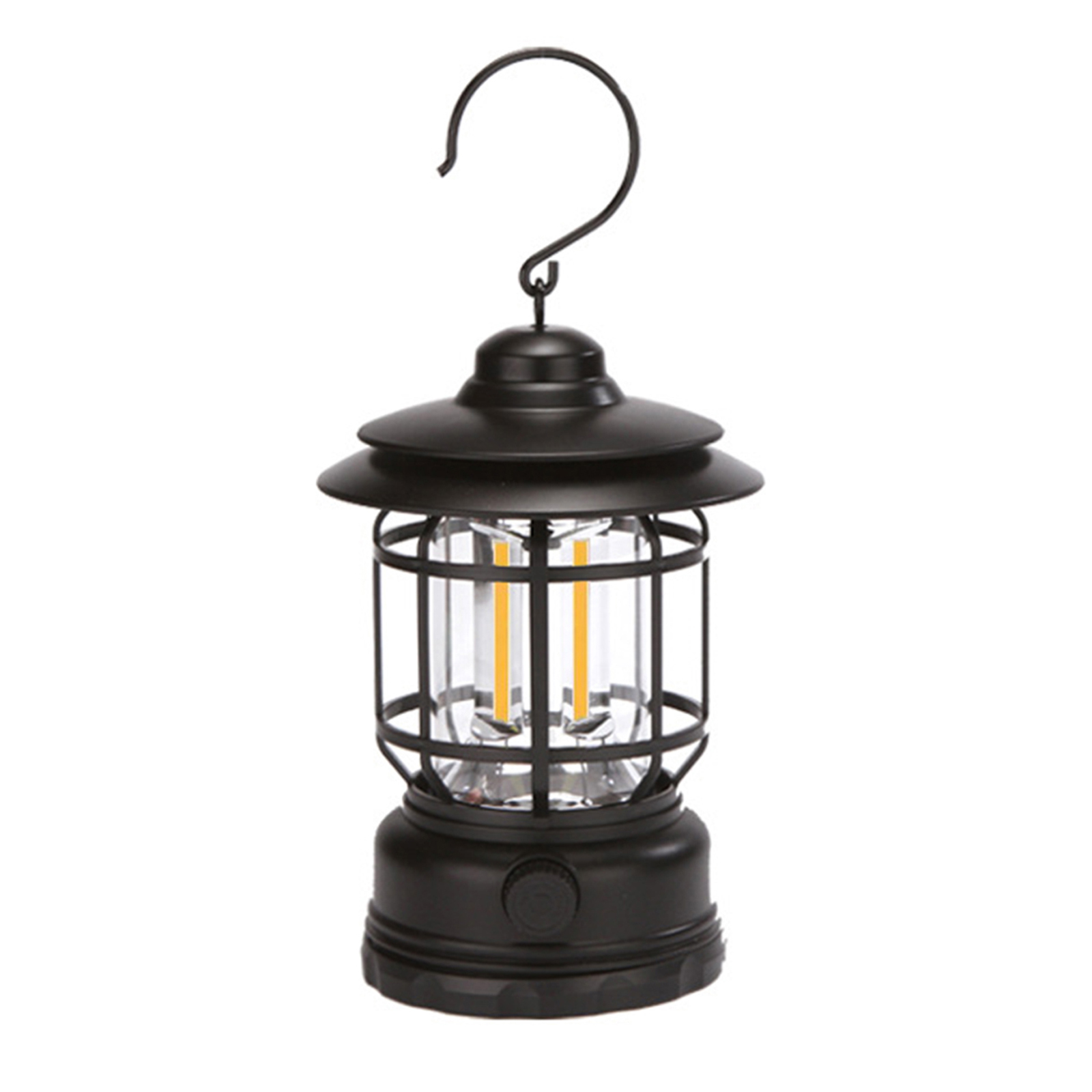 Lanterne De Camping Led Rechargeable Usb, Lampe Suspendue Pour Jardin Extérieur, Intensité Variable, Étanche Ipx4, Style Rétro, Lumière Blanche, Idéale Pour Balcon Ou Jardin.
