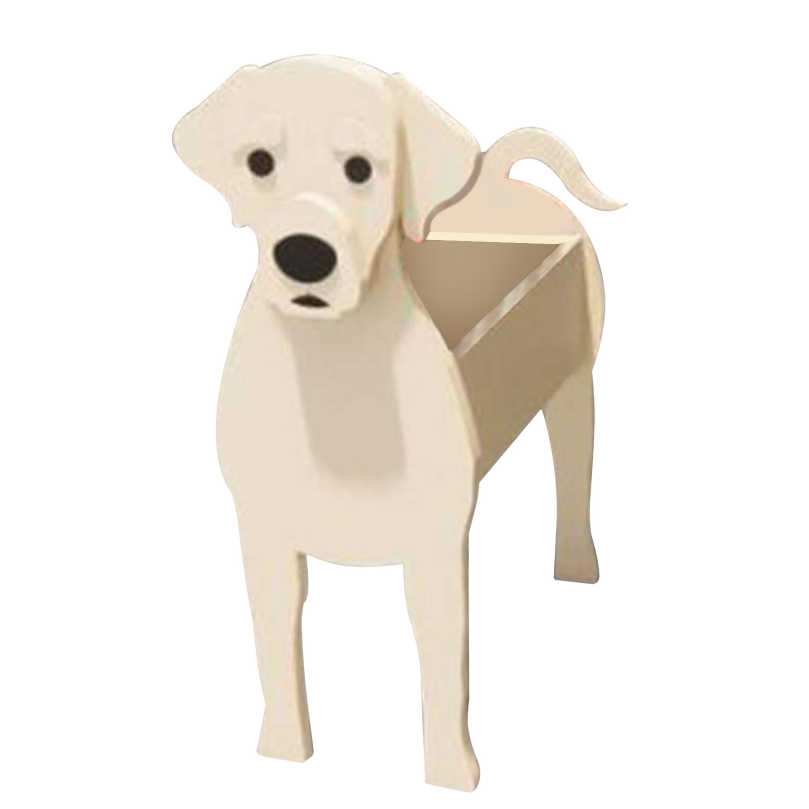 Plante En Pot Décorée En Forme De Chien Mignon, Motif Labrador, Pour Le Jardin.