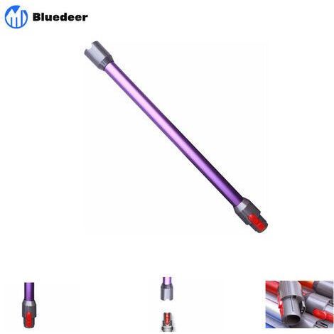 Bunthaus Tube D'Extension Réglable Pour Aspirateur Sans Fil Dyson V7 V8 V10 V11 V15 (1 Tube D'Extension Violet)
