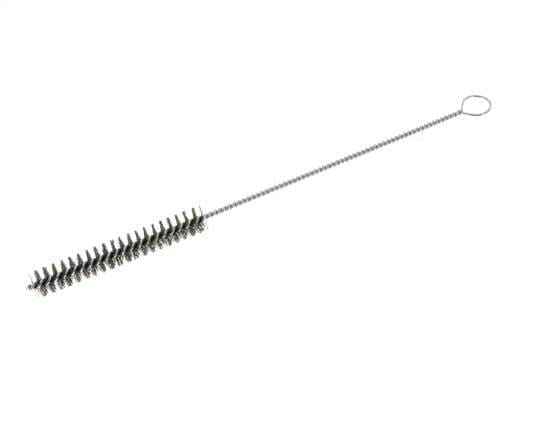 Rohrbürste mit Öse 15 mm Stahldraht geriffelt