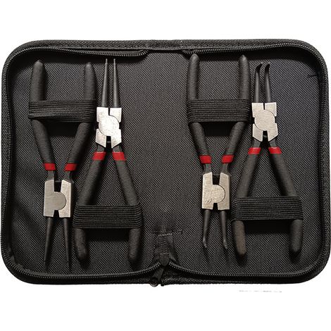 Design Lighting – Set Mit 4 7-zoll-sprengringzangen – Chrom-vanadium-stahl – Rutschfeste Griffe – Zum Ein- Und Ausbau Von Federn