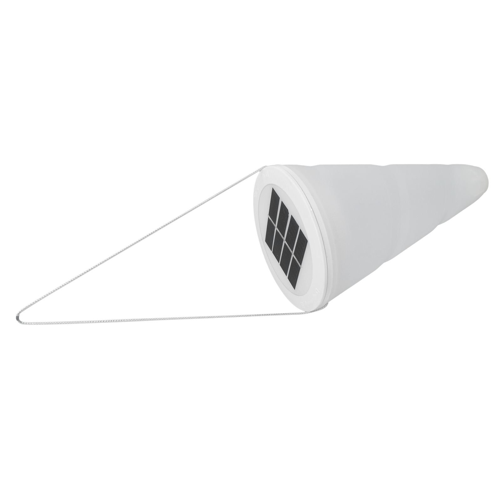 Lampe Solaire Led Suspendue Conique À Insérer Dans Le Sol, Étanche, Pour La Décoration De Jardin Et De Cour, Lumière Blanche