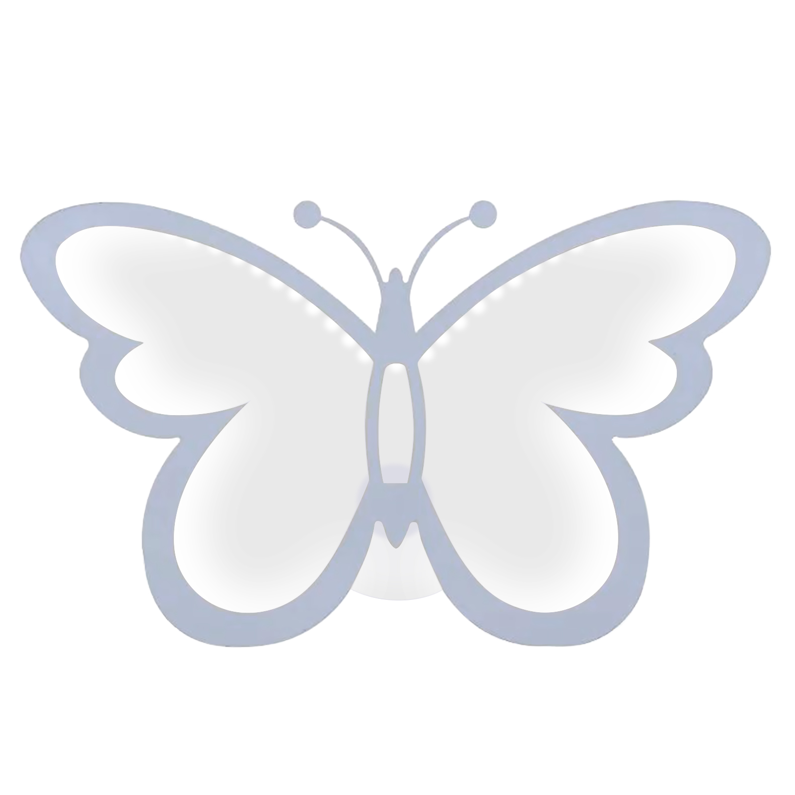 Applique Murale Moderne À Led En Forme De Papillon, Idéale Pour Une Table De Chevet, Un Couloir Ou Comme Luminaire Décoratif.