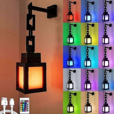 16-farbige Led-nachtlaterne, Wiederaufladbar Mit Fernbedienung, Nachttischlampe, Cosplay-geschenk Für Jungen Im Alter Von 25-26 Jahren