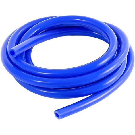 Bunthaus 8m Silikon-vakuumschlauch, 3 Mm Innendurchmesser, Hochtemperatur-silikonschlauch, Vakuumschlauch Für Luft, Wasser, Turbinen, Pumpen, Vakuumarmaturen (blau)