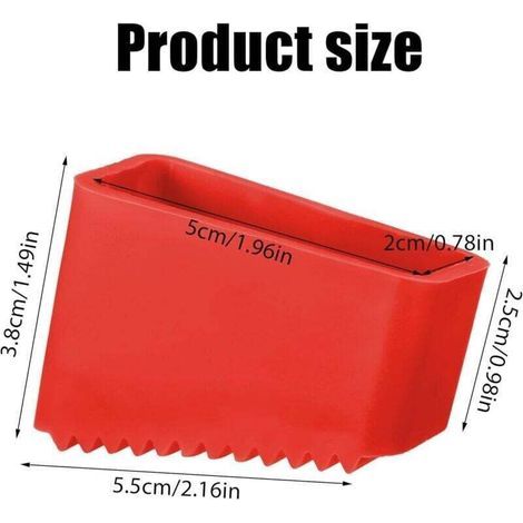Paar 4er-pack Gummifüße Für Leitern – 50 X 20 Mm – Schutzkappen Für Leitern – Rutschfest – Universelle Leiterfüße – Für Heimwerker