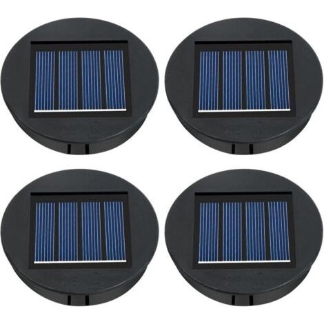 Bunthaus Ersatz-solarleuchten, Ersatzabdeckung Für Solarpanel-laternen, 4er-pack Ersatz-solarleuchten Für 8-cm-laternen, Ersatzabdeckungen