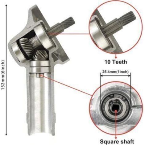 Ersatzkopf Für Rasentrimmer – Kompatibel Mit Den Modellen Fs56rc, Fs70, Fs91, Fs94r, Fs120, Fs130, Fs131, Fs240, Fs250 – Universelles Ersatzteil Aus Robustem Abs