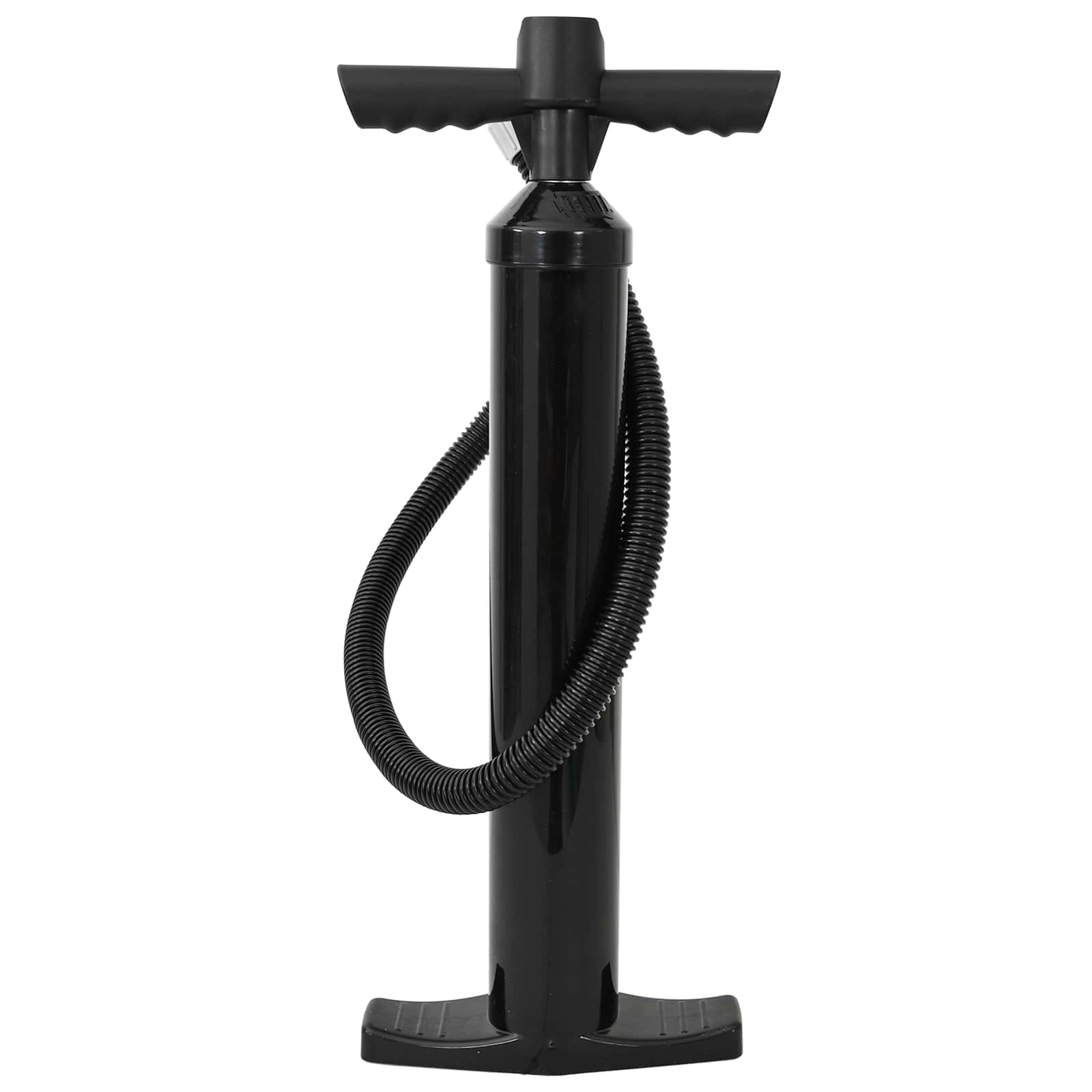 Sup Handpumpe Mit Druckanzeige 24 X 7,5 X 58 Cm Pp Schwarz Vidaxl