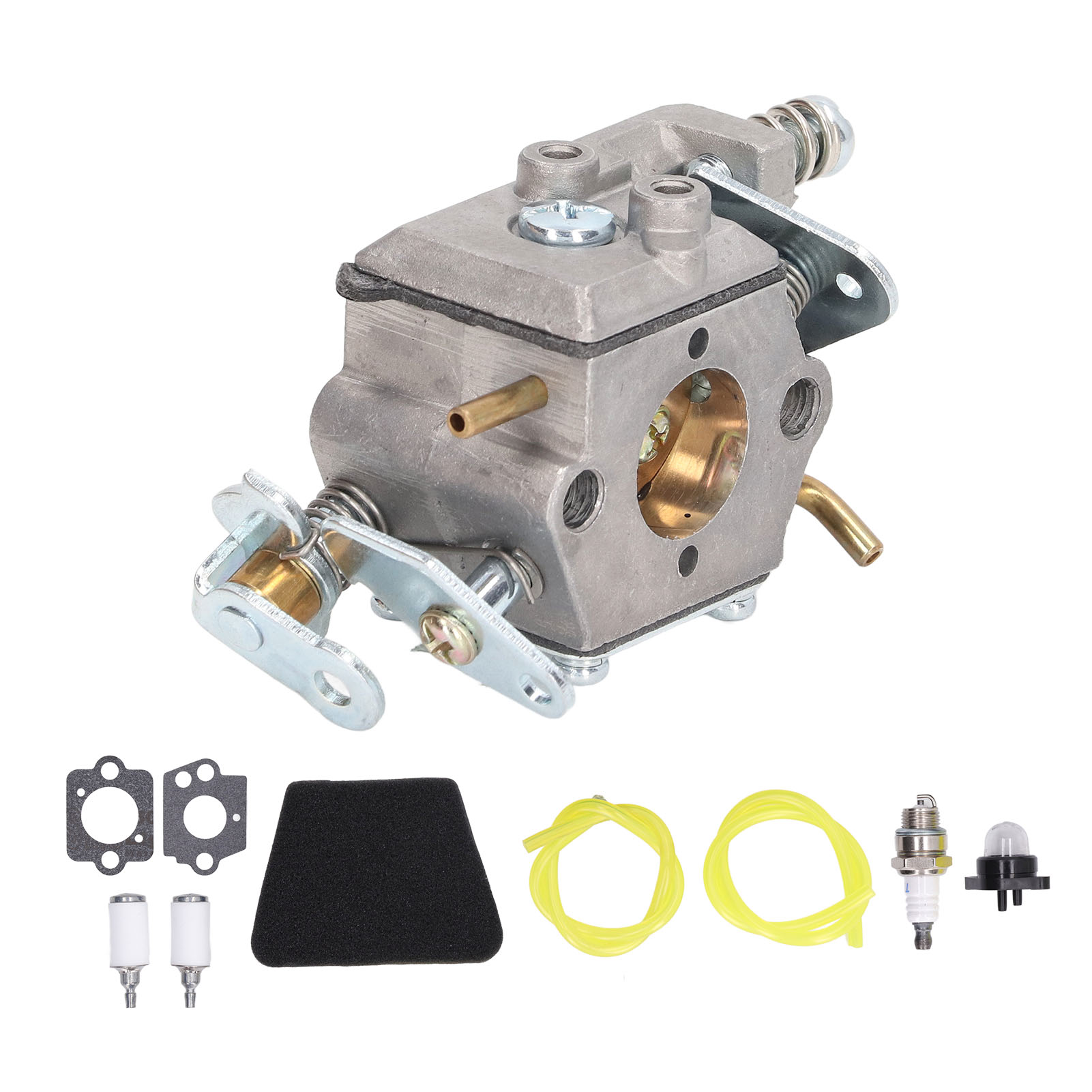 Kit De Carburateur Pour Tronçonneuse : Ensemble Carburateur En Aluminium Avec Tuyau D'Essence Et Filtre Pour Les Modèles 1950, 2050, 2150, 2375, 89, 891 Et Wt324.