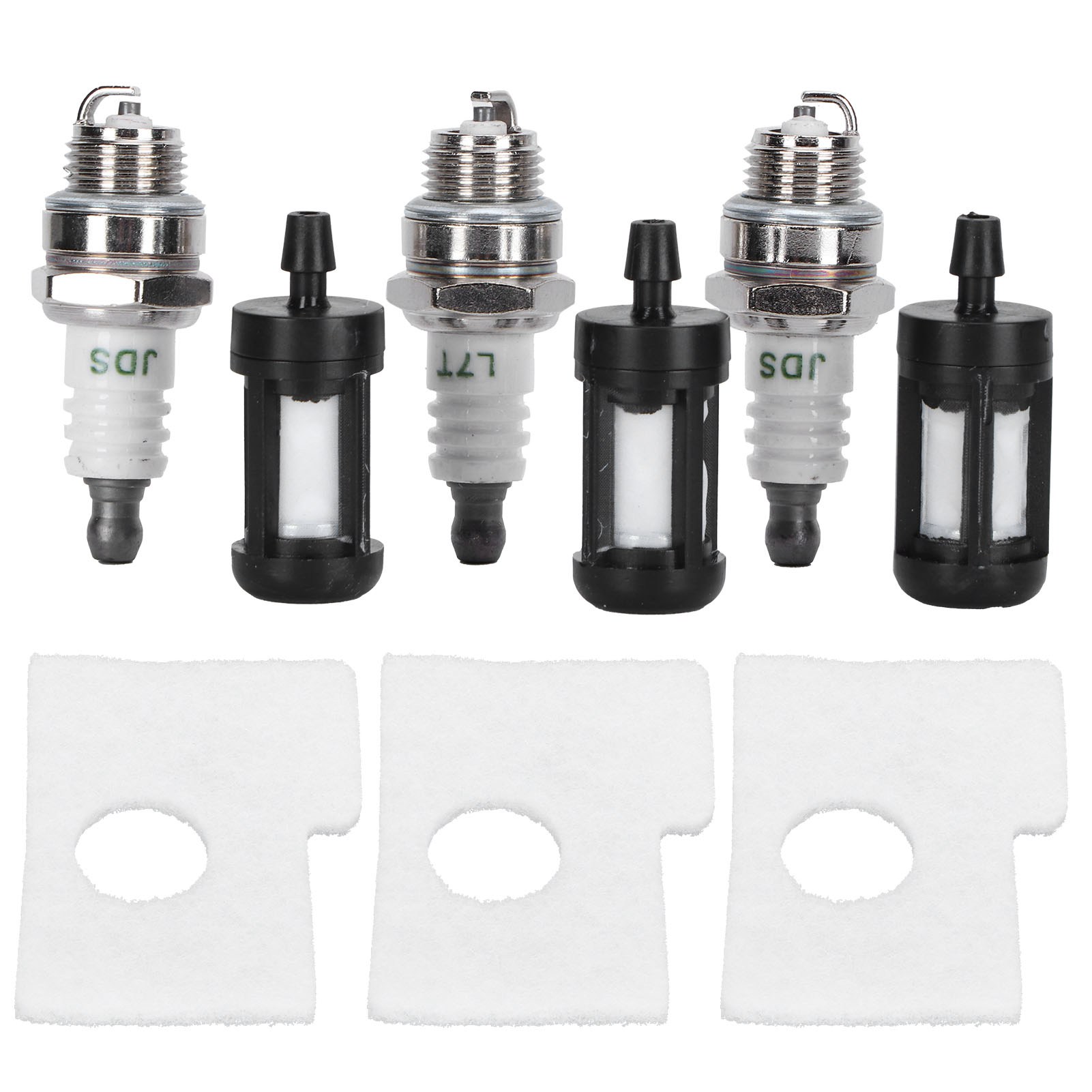 Kit Filtre À Air, Filtre À Carburant Et Bougie D'Allumage Compatible Avec Stihl Ms180 Ms170 018 017 Ms 180 170